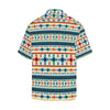 Aztec Pattern Print Design 02 Men's Hawaiian Shirt