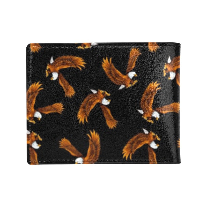 Eagles Print Pattern Men's ID Card Wallet