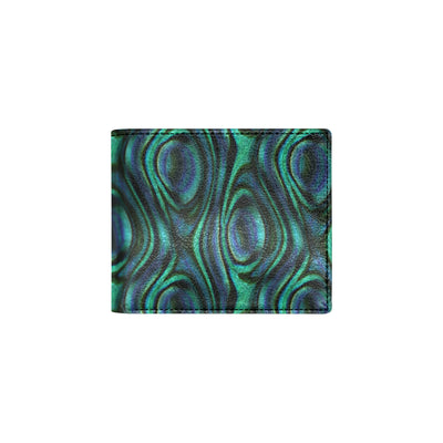 Abalone Pattern Print Design 01 Men's ID Card Wallet