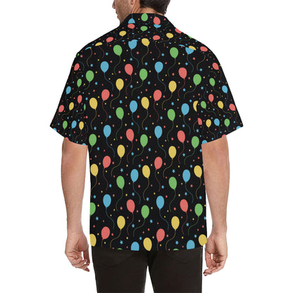 Ballon Colorful Pattern Print Design 04 Men's Hawaiian Shirt