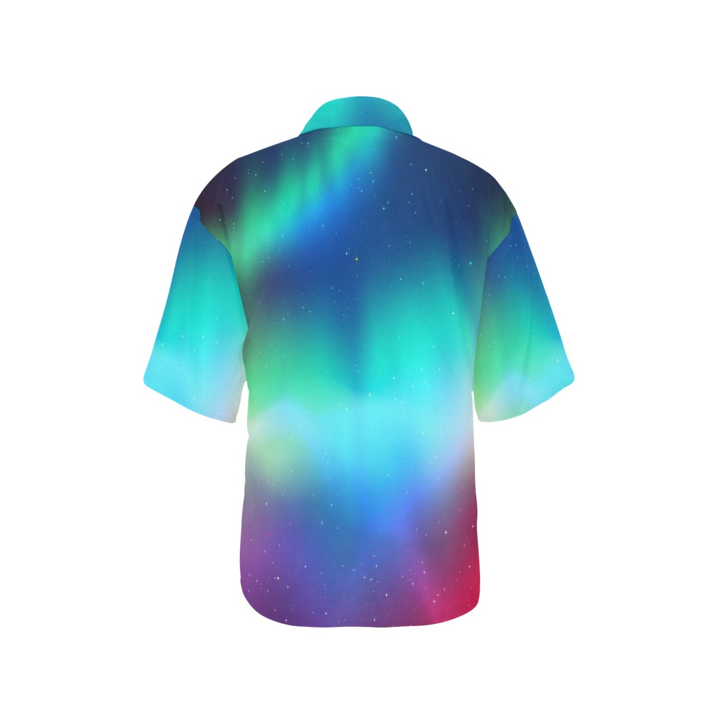 Aurora Borealis Pattern Print Design 02 Women's Hawaiian Shirt