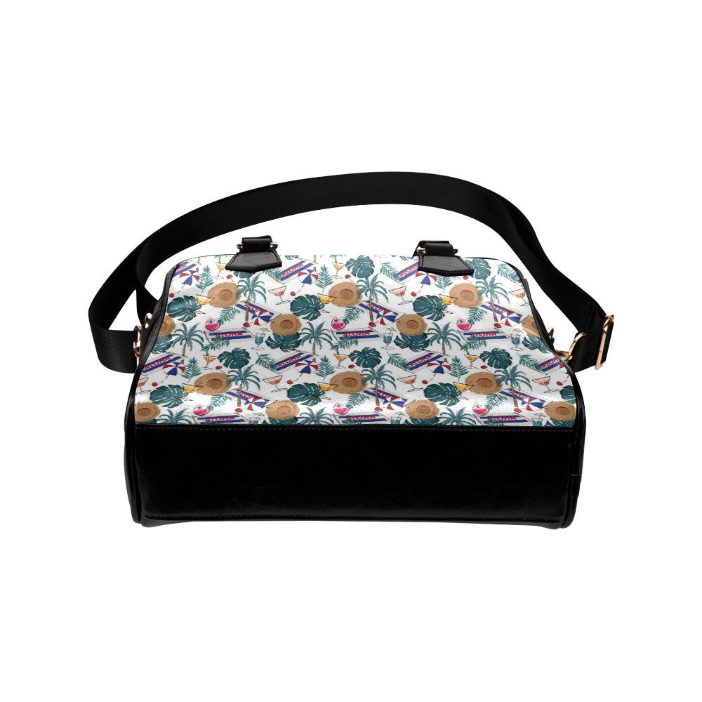 Aloha Hawaii Beach Pattern Print Design 04 Shoulder Handbag