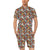 Sugar Skull Print Design LKS306 Men's Romper