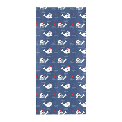 Sea Lion Print Design LKS403 Beach Towel 32" x 71"