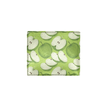Apple Pattern Print Design AP010 Men's ID Card Wallet