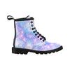 Galaxy Stardust Pastel Color Print Women's Boots