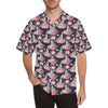 Bluebird Pattern Print Design 02 Men's Hawaiian Shirt