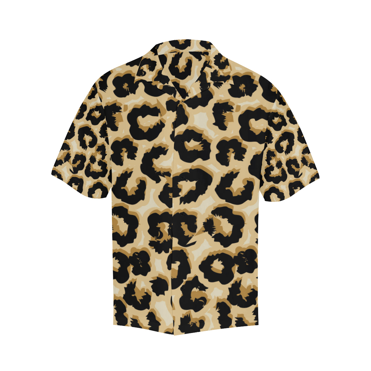 Jaguar Skin Pattern Print Design 02 Men's Hawaiian Shirt