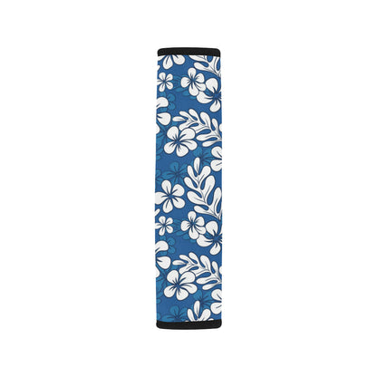 Plumeria Pattern Print Design PM015 Car Seat Belt Cover