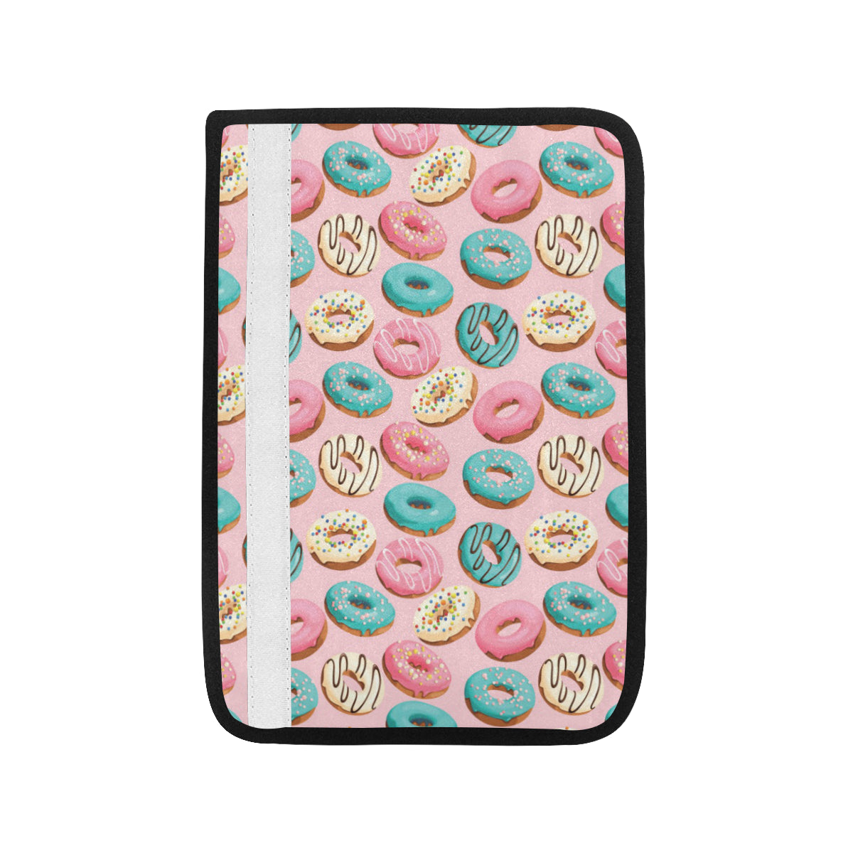 Donut Pattern Print Design DN06 Car Seat Belt Cover