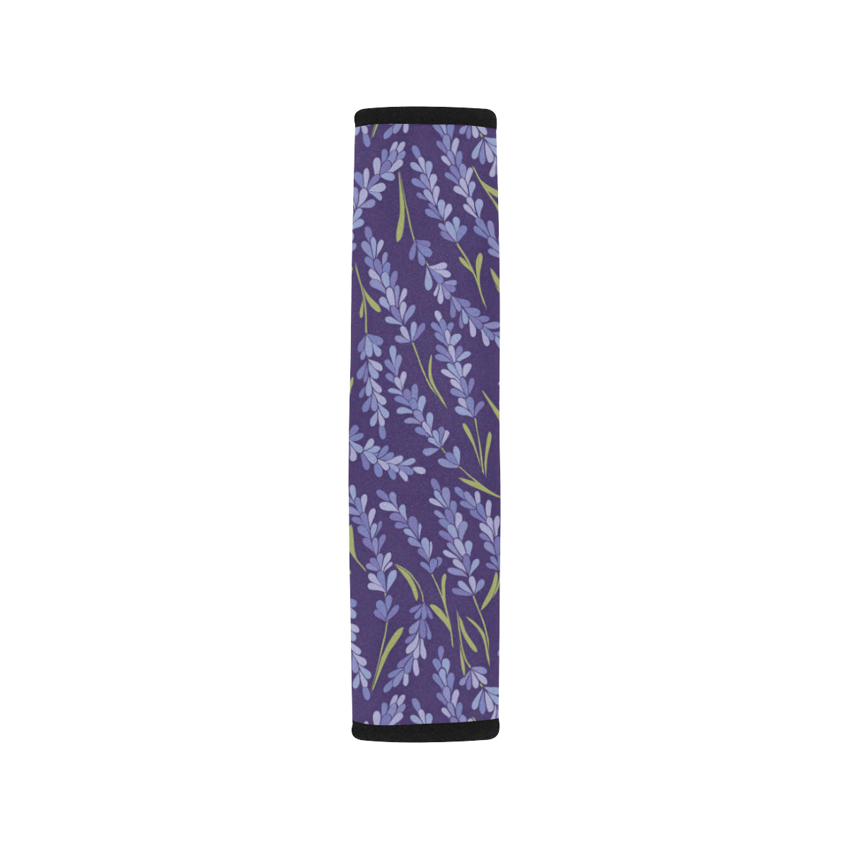 Lavender Pattern Print Design 03 Car Seat Belt Cover