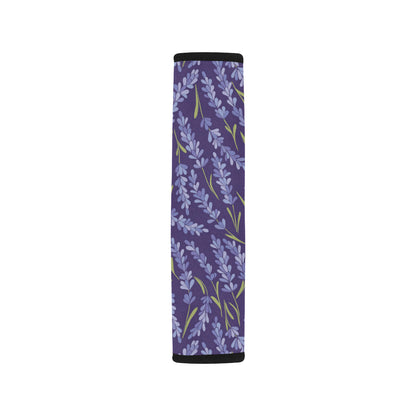Lavender Pattern Print Design 03 Car Seat Belt Cover