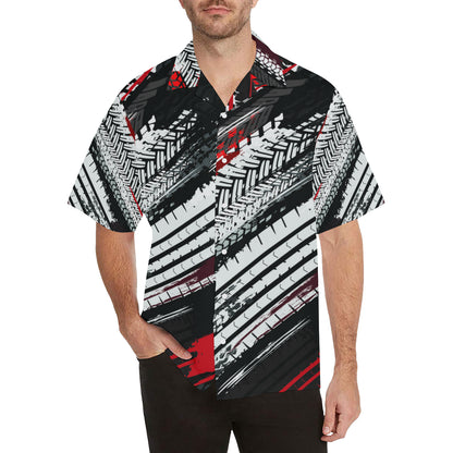 Racing Pattern Print Design A03 Men's Hawaiian Shirt
