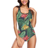 Bird Of Paradise Pattern Print Design BOP09 Women Swimsuit