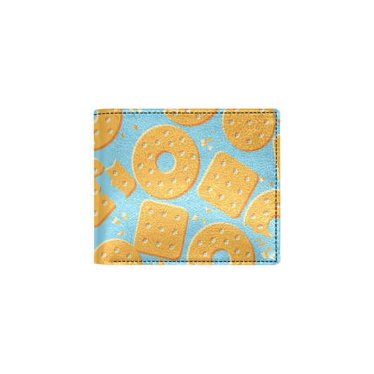 Cracker Pattern Print Design 02 Men's ID Card Wallet