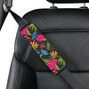 Bird Of Paradise Pattern Print Design BOP014 Car Seat Belt Cover