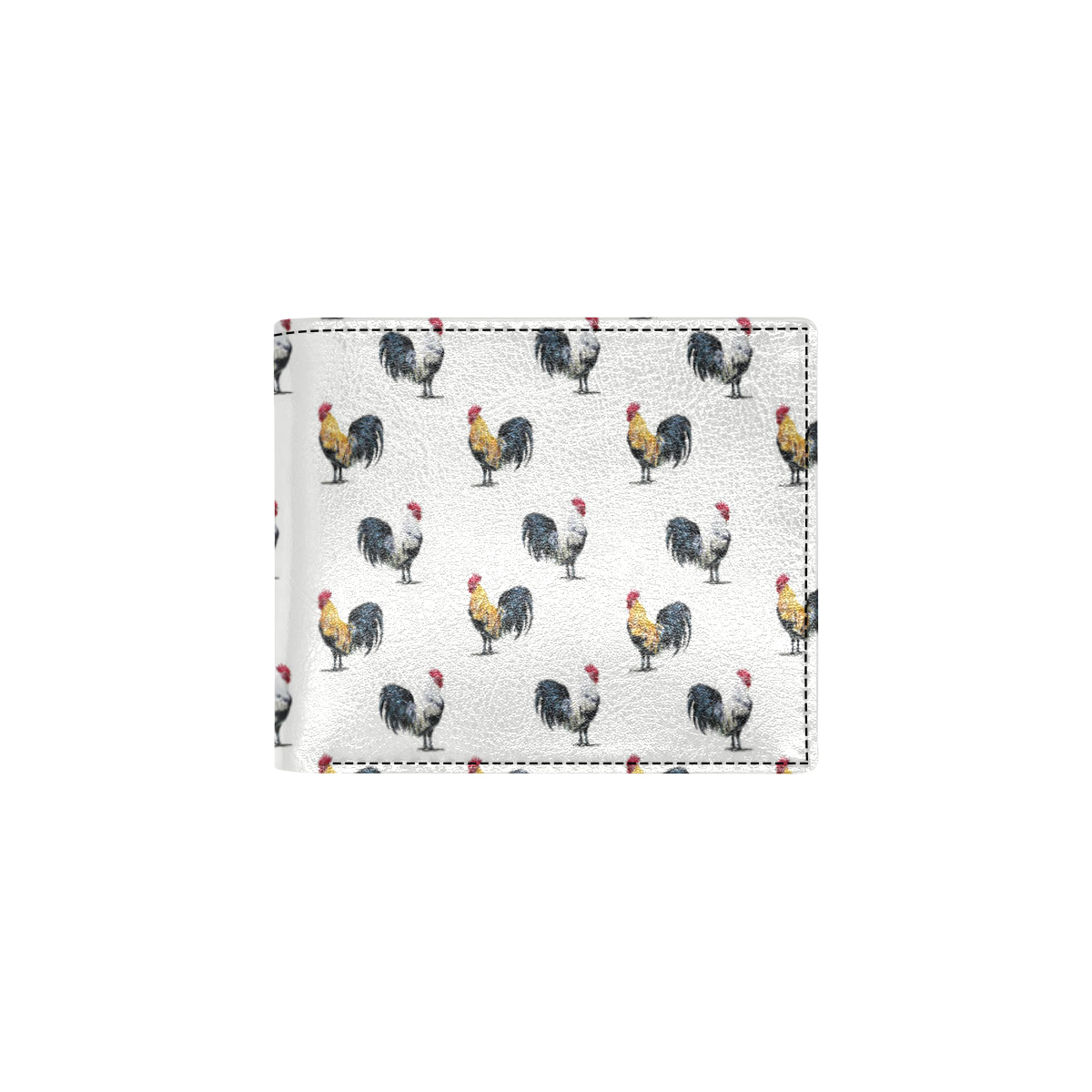 Chicken Pattern Print Design 02 Men's ID Card Wallet