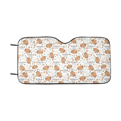 Vizslas Print Design LKS301 Car front Windshield Sun Shade
