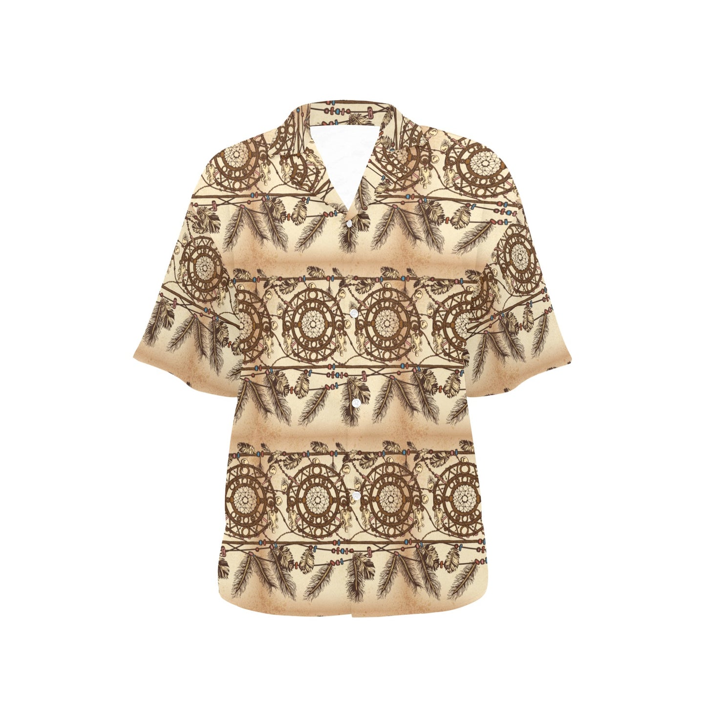 Dream catcher vintage native Women's Hawaiian Shirt