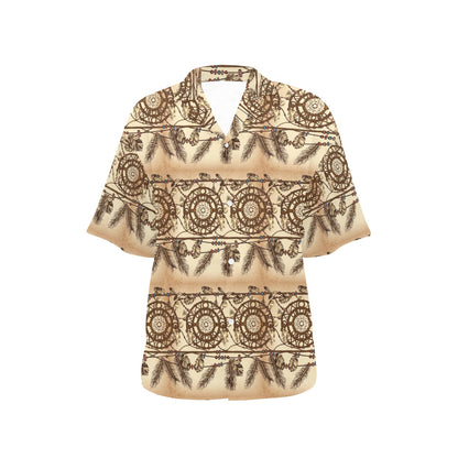 Dream catcher vintage native Women's Hawaiian Shirt