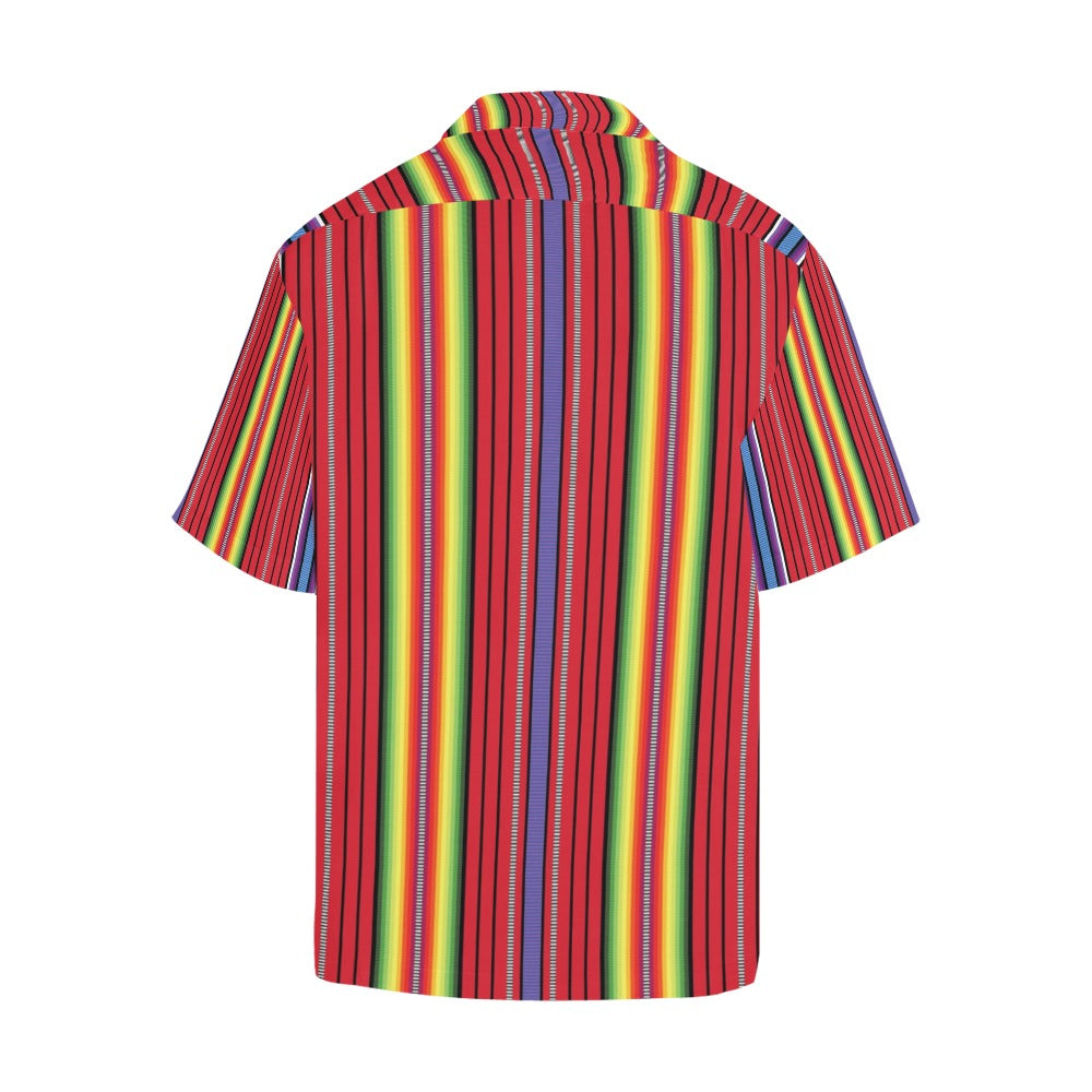 Serape Print Design LKS305 Men's Hawaiian Shirt