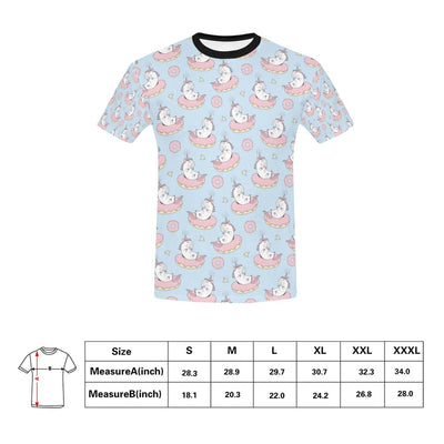 Unicorn Print Design LKS303 Men's All Over Print T-shirt