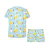 Bee Cute Print Design LKS304 Women's Short Pajama Set