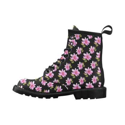 Magnolia Pattern Print Design MAG06 Women's Boots