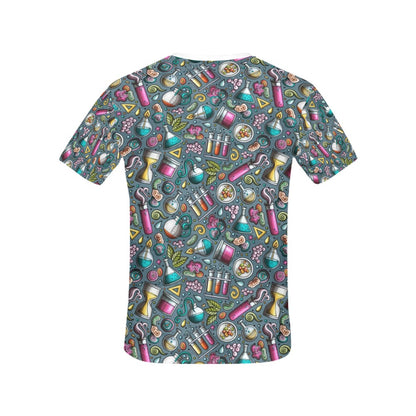 Science Print Design LKS304 Women's  T-shirt