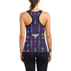 Native American Eagle Indian Pattern Women's Racerback Tank Top