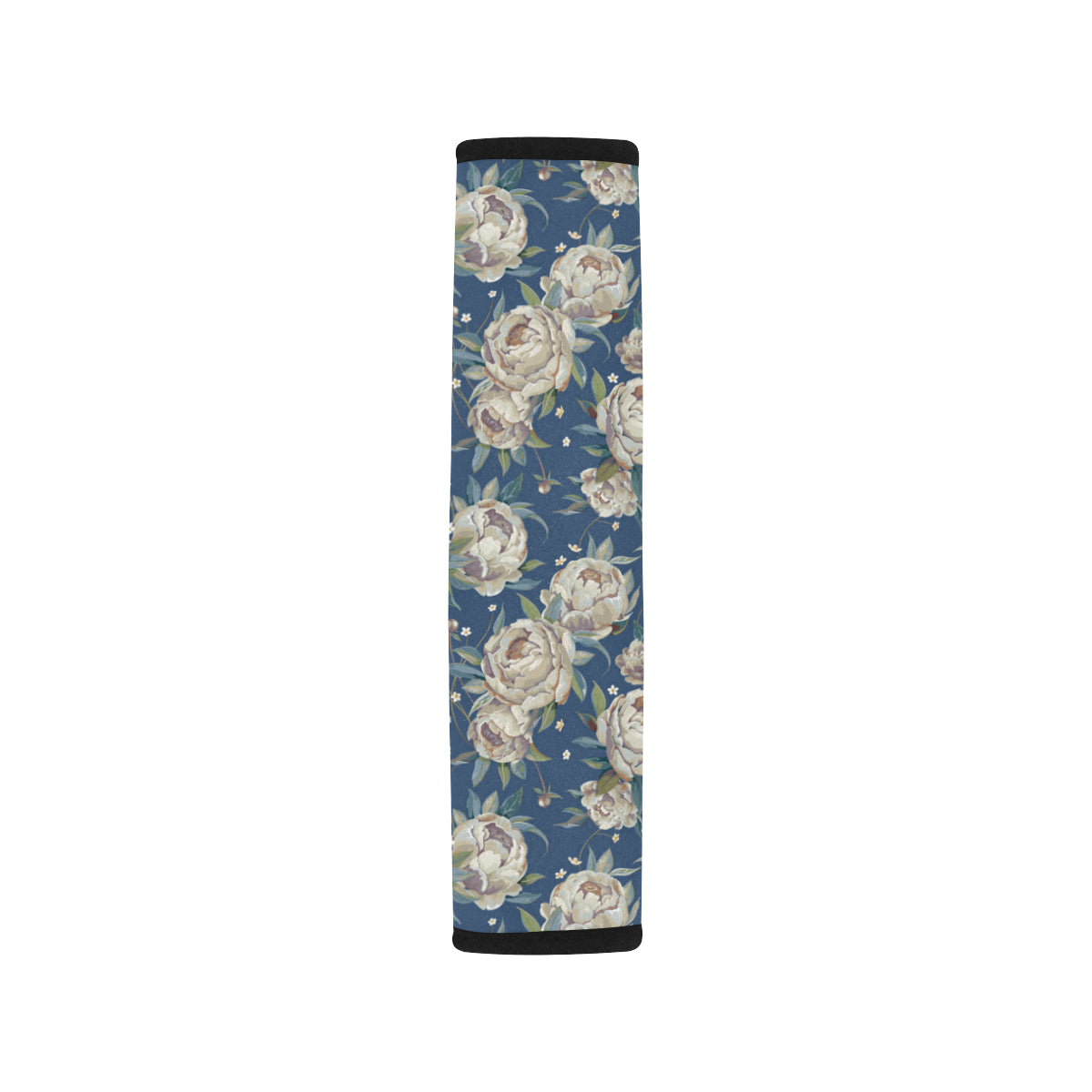 Peony Pattern Print Design A03 Car Seat Belt Cover