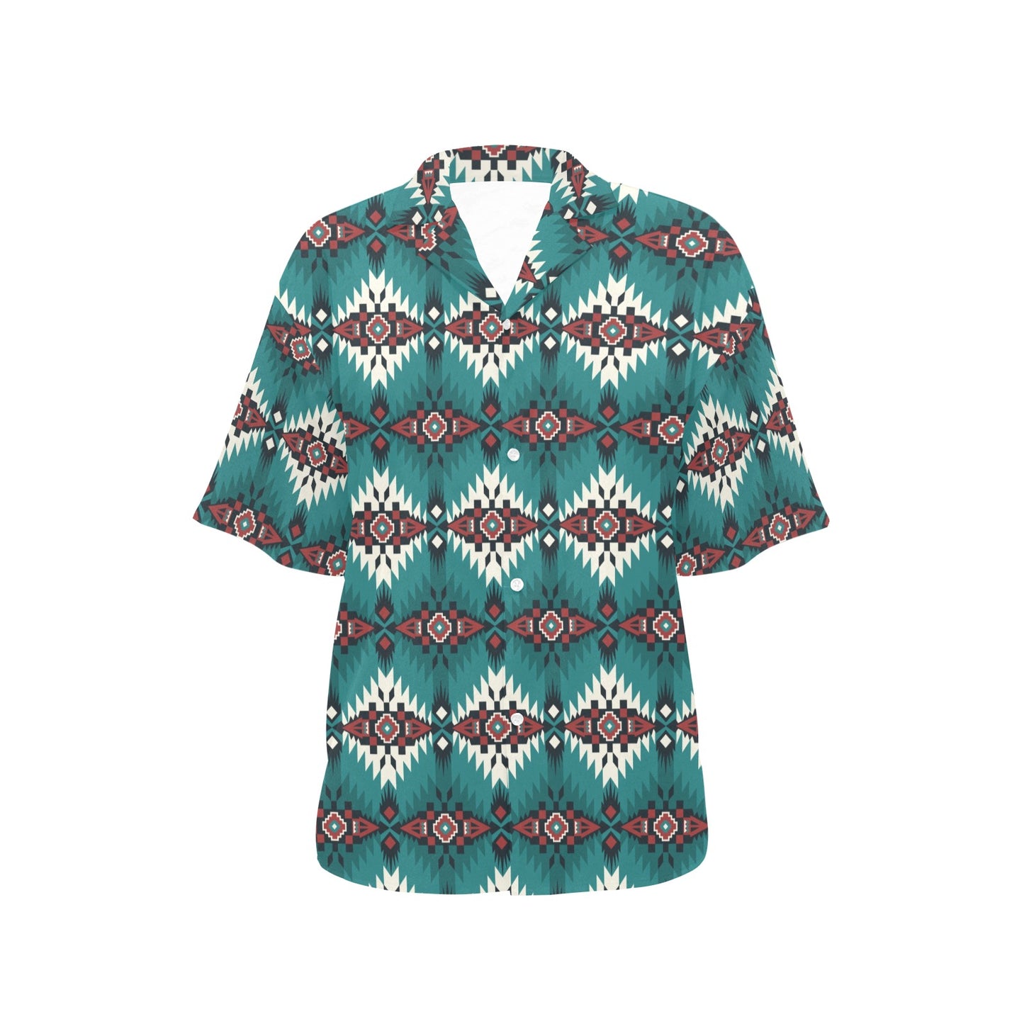 Southwest Pattern Print Design LKS308 Women's Hawaiian Shirt