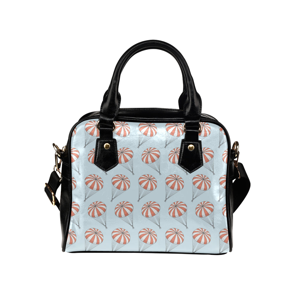 Skydiving Pattern Print Design 01 Shoulder Handbag