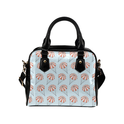Skydiving Pattern Print Design 01 Shoulder Handbag