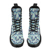 Fern Leave Summer Print Pattern Women's Boots