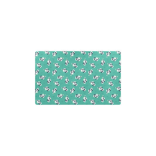 Cow Pattern Print Design 03 Kitchen Mat