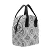 Polynesian Tribal Mask Insulated Lunch Bag