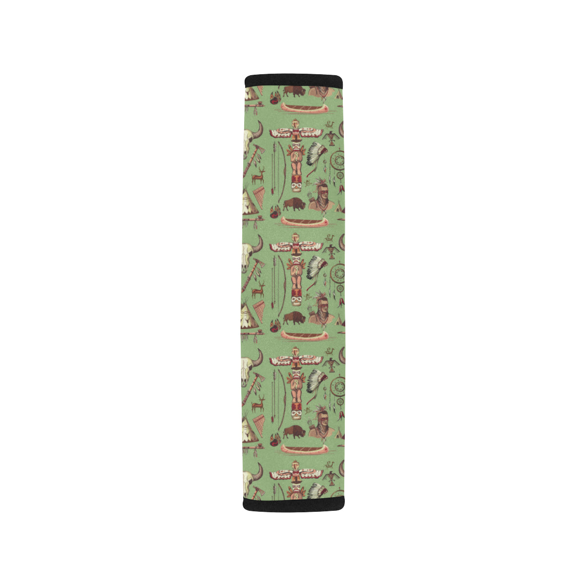 Native Indian Themed Design Print Car Seat Belt Cover