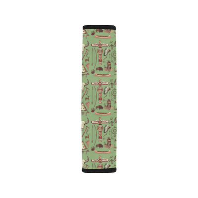 Native Indian Themed Design Print Car Seat Belt Cover