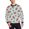 Watermelon Pattern Print Design WM03 Men Long Sleeve Sweatshirt