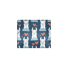 Alpaca Love Pattern Print Design 05 Men's ID Card Wallet