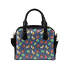 Cupcake Pattern Print Design 02 Shoulder Handbag