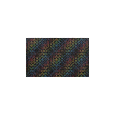 Chakra Colorful Symbol Pattern Kitchen Mat