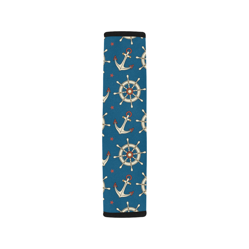 Anchor Pattern Print Design 02 Car Seat Belt Cover