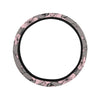 Cherry Blossom Pattern Print Design CB05 Steering Wheel Cover with Elastic Edge