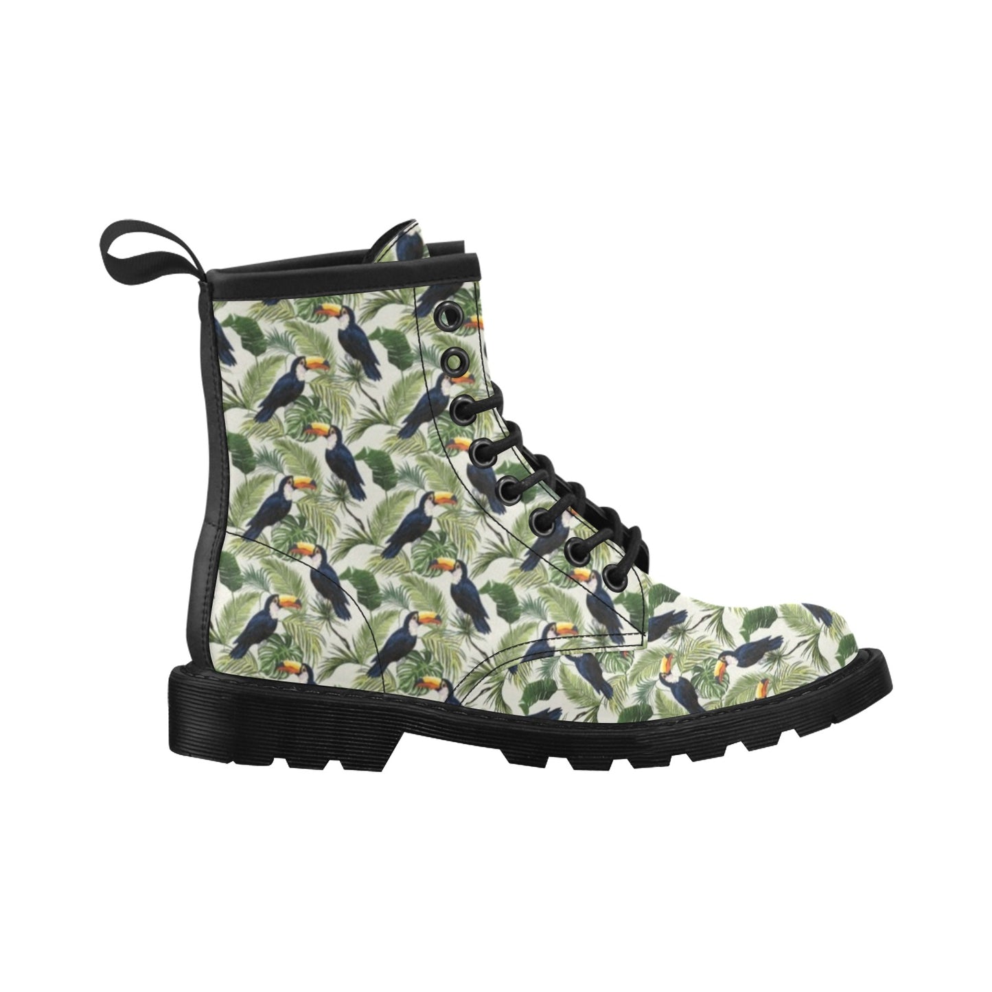 Toucan Print Design LKS308 Women's Boots