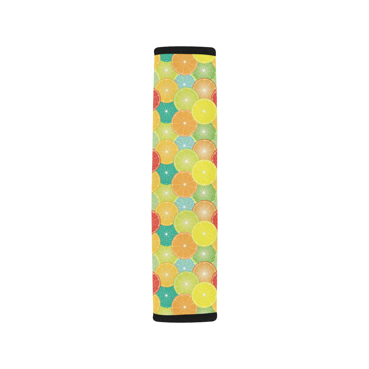 Citrus  Pattern Print Design 01 Car Seat Belt Cover