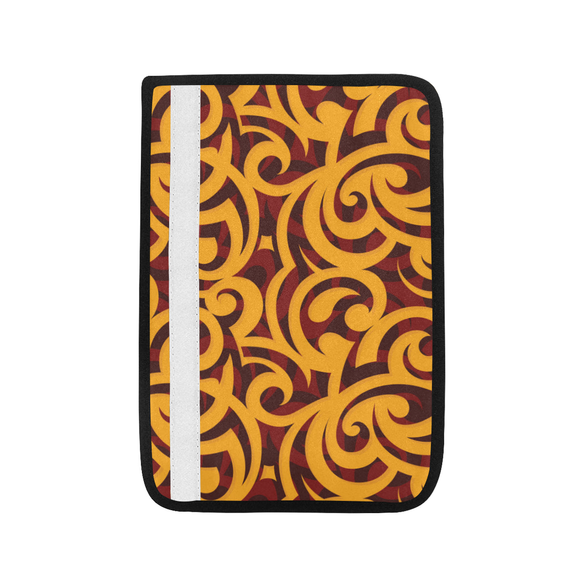 Maori Pattern Print Design 02 Car Seat Belt Cover