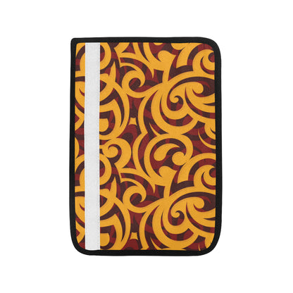 Maori Pattern Print Design 02 Car Seat Belt Cover