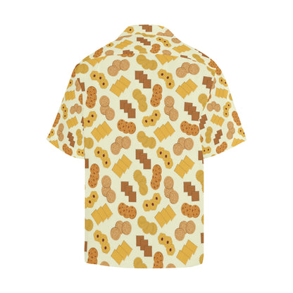 Cookie Pattern Print Design 06 Men's Hawaiian Shirt